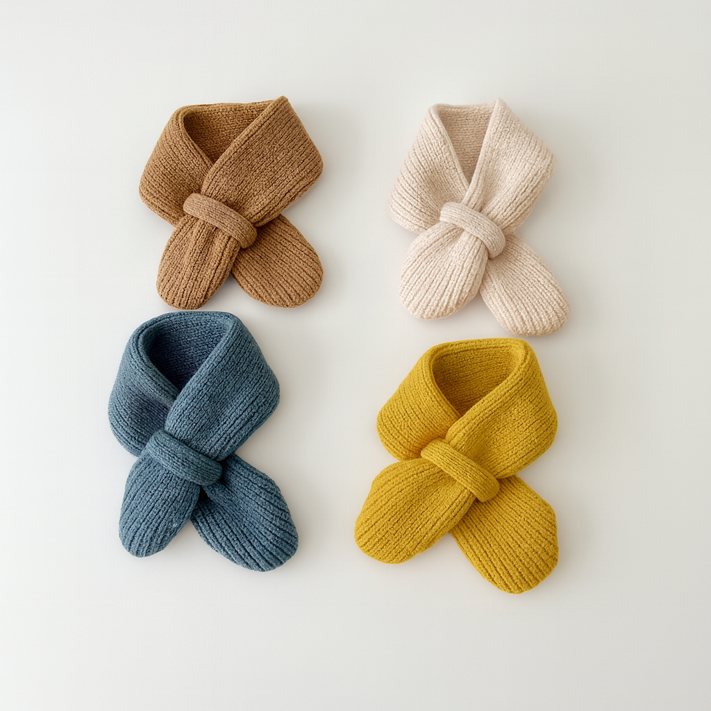 Classic Knot Knit Scarf