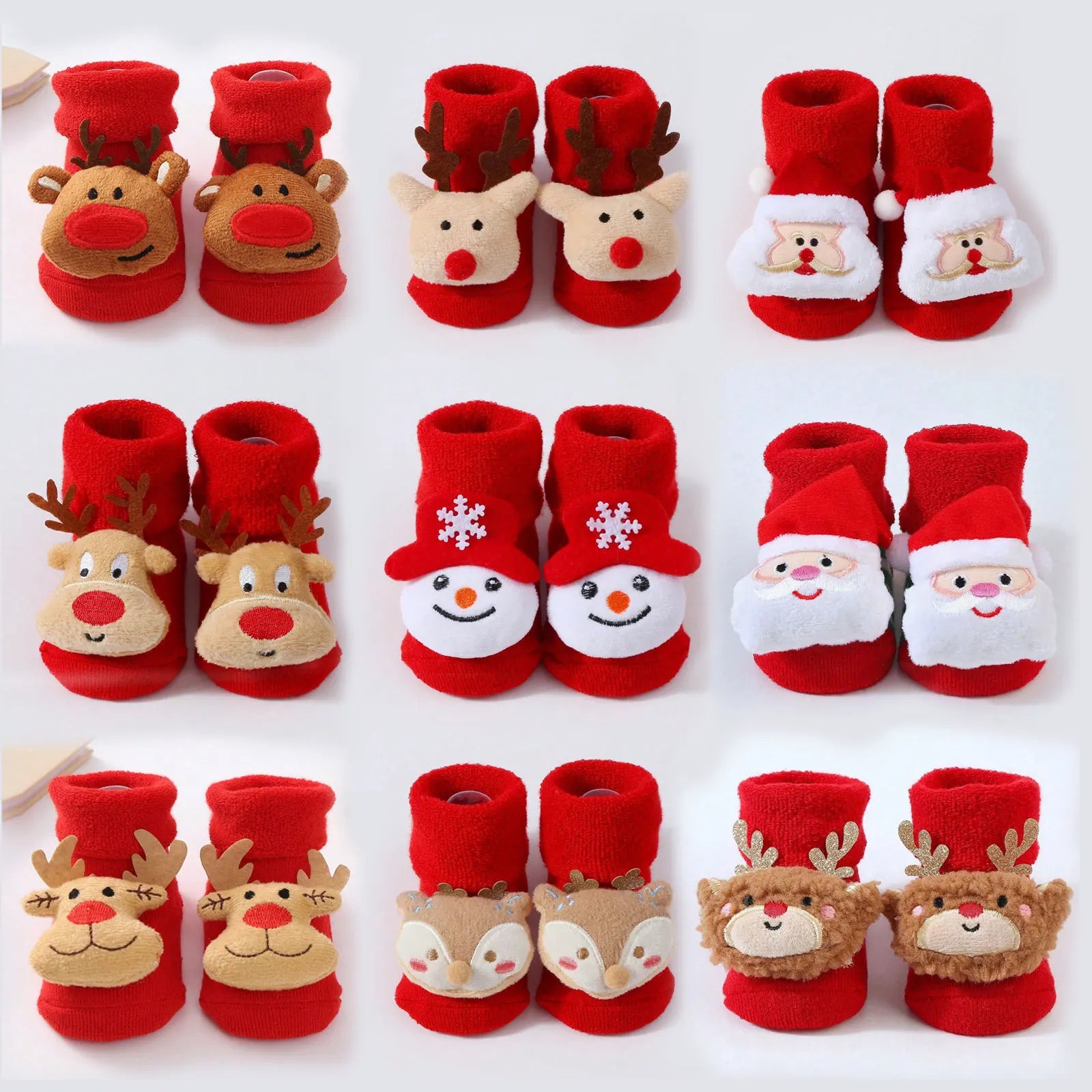 CozyChristmas™ Baby Booties
