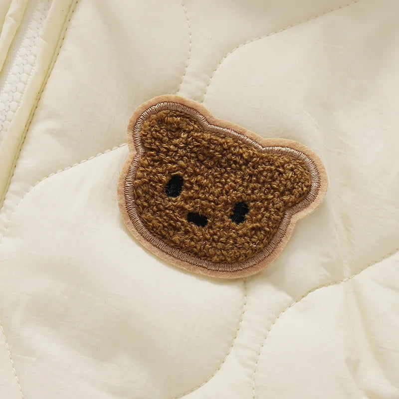 ﻿ The Luxury Fleece-Lined Bear Snowsuit