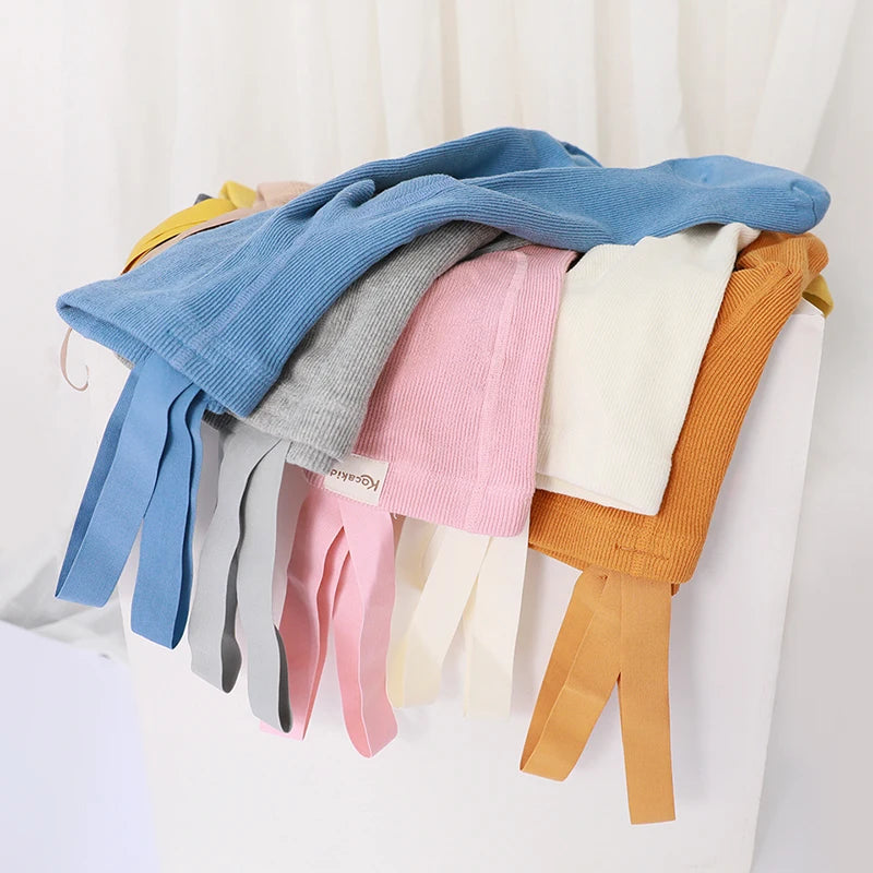 Baby Ribbed Tights with Braces