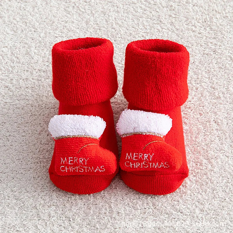 CozyChristmas™ Baby Booties