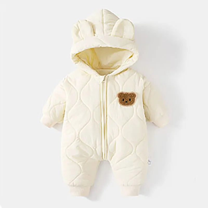 ﻿ The Luxury Fleece-Lined Bear Snowsuit