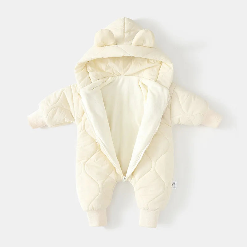 ﻿ The Luxury Fleece-Lined Bear Snowsuit